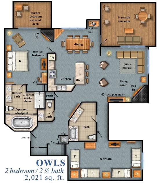 Owls 1-8 Floor Plan